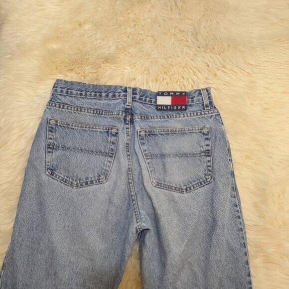 Vintage Tommy Hilfiger Tommy Jeans 90's Men Size 33 Distressed - Picture 14 of 15